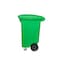 Toter 64 Gal. Lime Green Organics Trash Can with Wheels and Lid ACG64 - alternate 3